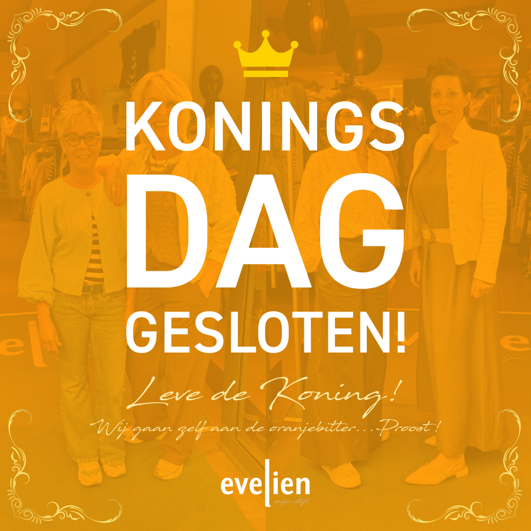 Koningsdag 2026 gesloten