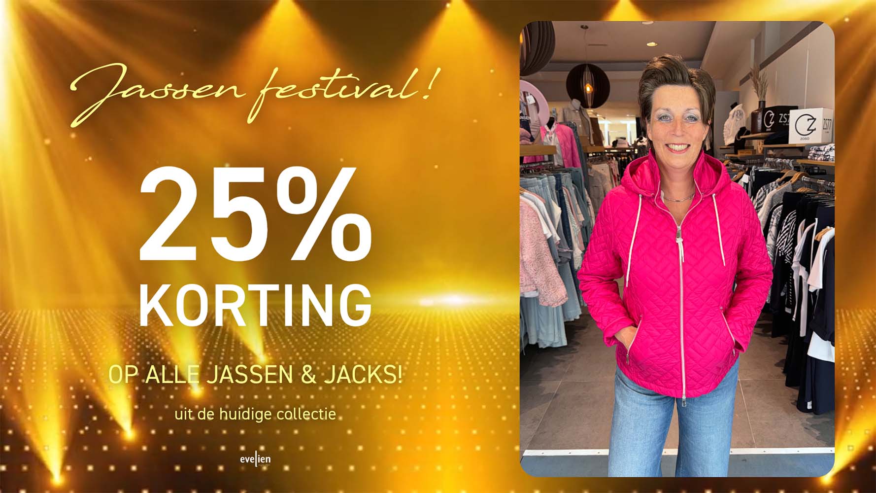 Jassen Festival bij Evelien - mijn stijl in Roermond